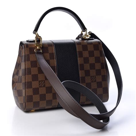 LOUIS VUITTON Damier Ebene Bond Street BB Black.